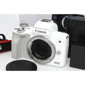 【全額返金保証】美品｜キヤノン EOS Kiss M2 ボディ [ホワイト]（センサー清掃済み） CA01-R4559-3Y4