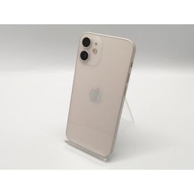 【中古】Apple SoftBank 【SIMロック解除済み】 iPhone 12 mini 64GB ホワイト MGA63J/A【小倉駅前】保証期間１週間【ランクC】