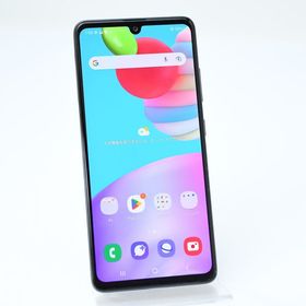 【液晶美品】SIMフリー au Galaxy A41 SCV48 ブラック