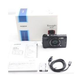 OLYMPUS デジタルカメラ Tough TG-6 ブラック 1200万画素CMOS F2.0 15m 防水 100kgf耐荷重 GPS 内蔵Wi-Fi TG-6BLK