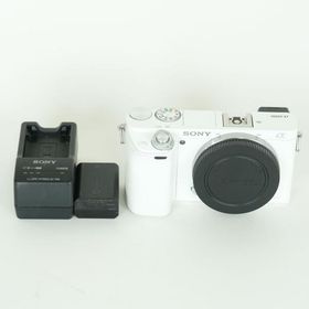 [並品 | シャッター数33,430回] SONY α6000（ILCE-6000） [ボディ ホワイト] | SONY Eマウント