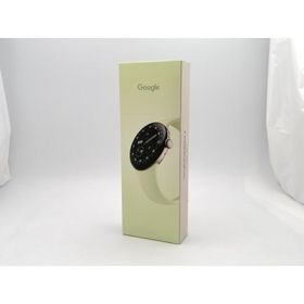 【未使用】Google Pixel Watch4 Wi-Fiモデル 41mm Champagne Gold アルミケース/Lemongrass アクティブ バンド【ECセンター】保証期間３ヶ月