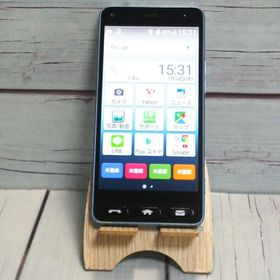 Y!mobile 京セラ かんたんスマホ 705KC ライトブルー 本体 白ロム SIMロック解除済み SIMフリー B037103