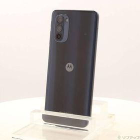 〔中古〕Motorola(モトローラ) moto g52j 5G II 128GB インクブラック PATM0004JP SIMフリー〔344-ud〕