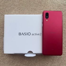 BASIO active2 レッド お値下げ可