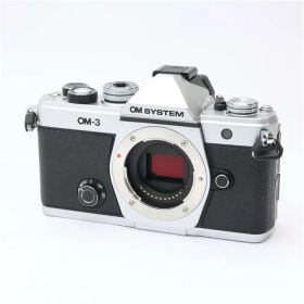 【中古】 《美品》 OM SYSTEM OM-3 ボディ シルバー【ファインダー内清掃/各部点検済】 [ デジタルカメラ ]