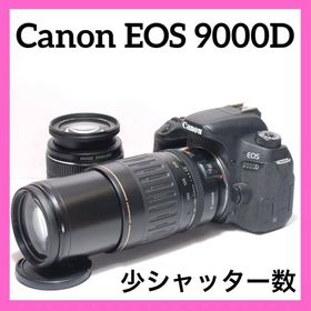 キヤノン(Canon)のスポーツ観戦に✨CANON EOS 9000D✨ダブルレンズ✨高速連写機能✨(デジタル一眼)