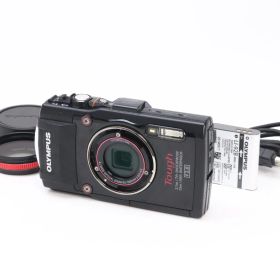 AB- (良品) OLYMPUS オリンパス STYLUS TG-3 Tough ブラック 初期不良返品対応 33-39