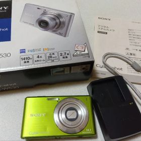 SONY デジカメ Cyber-shot DSC-W530 グリーン