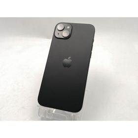 【中古】Apple 国内版 【SIMフリー】 iPhone 15 Plus 128GB ブラック MU083J/A【ECセンター】保証期間１ヶ月【ランクB】