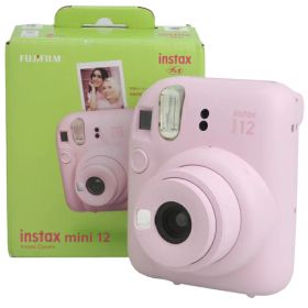 【FUJIFILM】富士フイルム『instax mini 12 / ブロッサムピンク』2023年3月発売 インスタントカメラ 1週間保証【中古】