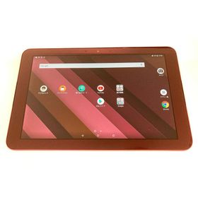 中古 Androidタブレット Qua tab QZ 32GB ボルドー KYT33 SIMフリー ※SIMトレイ欠品