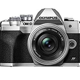【中古】OLYMPUS OM-D E-M10 Mark IV シルバーボディ シルバー M.Zuiko デジタル ED 14-42mm F3.5-5.6 EZレンズキット