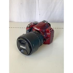 Nikon◆デジタル一眼カメラ D3200 18-135 レンズセット[レッド]//
