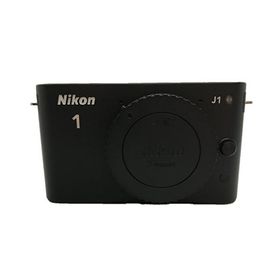 Nikon ミラーレス一眼カメラ Nikon 1 (ニコンワン) J1 (ジェイワン) 標準ズームレンズキット ブラックN1 J1HLK BK