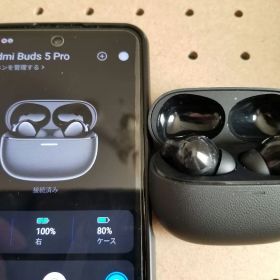 【バッテリー◎ 美品】Xiaomi Redmi Buds 5 Pro 黒