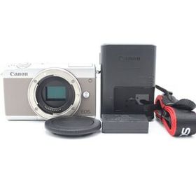 ■ほぼ新品■ CANON ミラーレス一眼カメラ EOS M100 ボディー グレー EOSM100GY-BODY ♯97024