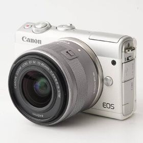 キヤノン Canon EOS M100 ホワイト / EF-M 15-45mm F3.5-6.3 IS STM