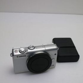 美品 EOS M100 ホワイト 即日発送 Canon ミラーレス一眼カメラ デジタルカメラ あすつく 土日祝発送OK