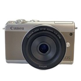 CANON◆デジタル一眼カメラ EOS M100 ダブルレンズキット [グレー]