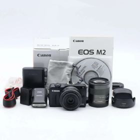 超美品★ Canon EOS M2 ダブルレンズキット #979