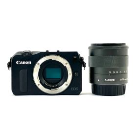 キヤノン Canon EOS M EF-M 18-55 IS STM レンズキット ブラック デジタル ミラーレス 一眼カメラ 【中古】