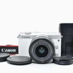 Canon キヤノン EOS M100 ホワイト レンズキット