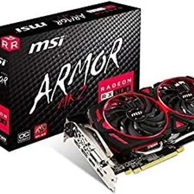 【中古】 MSI Radeon RX 580 ARMOR MK II 8G OC グラフィックスボード VD6544
