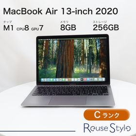 MacBook Air 13インチ 2020 M1 スペースグレイ 8GB 256GB JISキーボード Cランク