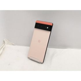 【中古】Google au 【SIMフリー】 Pixel 6 カインダコーラル 8GB 128GB GR1YH【札幌】保証期間１ヶ月【ランクB】