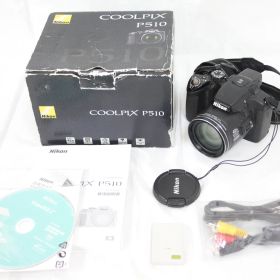 【返品保証】 【元箱付き】ニコン Nikon Coolpix P510 42x バッテリー付き コンパクトデジタルカメラ v9122