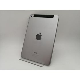 【中古】Apple au 【SIMロック解除済み】 iPad mini4（2015） 128GB スペースグレイ MK762J/A【なんば】保証期間１ヶ月【ランクC】