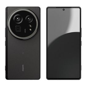 シャープ SHM30B 防水・防塵・おサイフケータイ AQUOS R9 pro 6.9型 12GB/512GB ブラック SIMフリー