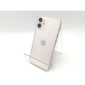 【中古】Apple au 【SIMロック解除済み】 iPhone 12 mini 128GB ホワイト MGDM3J/A【千葉】保証期間１ヶ月【ランクC】