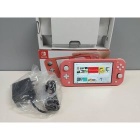 【良品】Nintendo Switch Lite HDH-001/2020年製/コーラル〈HDH-S-PAZAA〉