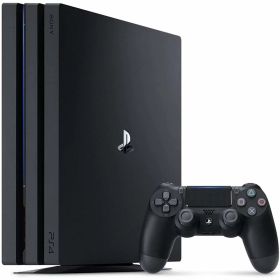 【中古】 SONY PlayStation 4 Pro ジェット・ブラック 1TB CUH-7000BB01 本体 PS4 プレステ4 プロ 4K HDR 高画質 徹底除菌清掃済 高品質 大容量 送料無料 翌日配送 あす楽 ぷれすて4 プレイステーション4 中古 180日保証