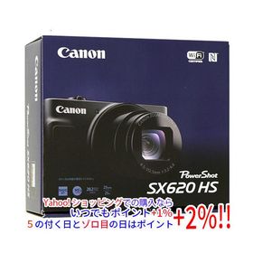 【中古】Canon製 PowerShot SX620 HS レッド 2020万画素 元箱あり