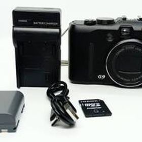 Canon PowerShot G9 12.1MP Black 6x Zoom 充電器付き SD付き 動作確認済み