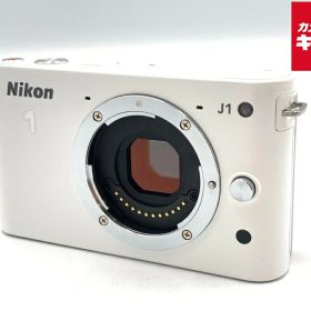 【中古】 【並品】 ニコン Nikon 1 J1 ボディ ホワイト 【ミラーレス一眼】