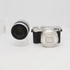 【中古】(ニコン) Nikon 1 J5 ダブルズームレンズキツト シルバー