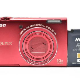 極上美品☆NIKON ニコンcoolpix S6200デジタルカメラ 動作確認済