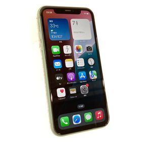 中古 Apple iPhone11 128GB グリーン MWM62J／A SoftBank