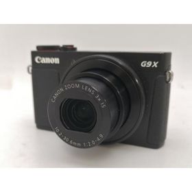 【中古】Canon PowerShot G9 X Mark II ブラック【新宿2】保証期間１ヶ月【ランクC】