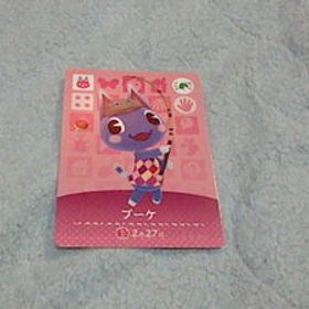 ｃ 未使用 アミーボカード ブーケ どうぶつの森 amiiboフェスティバル