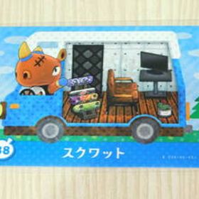 即決 新品未使用 amiiboカード プラス 38 スクワット 同梱可 どうぶつの森 アミーボカード amiibo あつまれどうぶつの森 amiibo＋