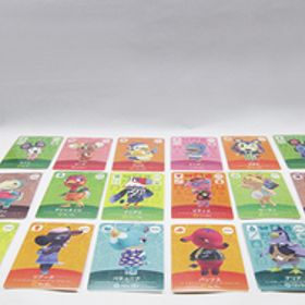 未使用 どうぶつの森 amiibo 18枚 セット アミーボ Nintendo switch 任天堂 スイッチ animal crossing あつ森 set カード