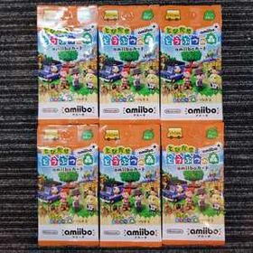 とびだせどうぶつの森 amiiboカード 新品・未開封 6パックセット amiibo＋