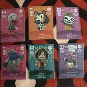 未使用★どうぶつの森 アミーボカード amiibo★第3弾 SPのみ 6枚セット★任天堂switchあつ森