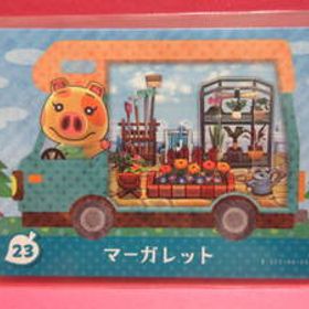 〓23『マーガレット』(9/3生)■とびだせどうぶつの森 amiibo+ amiiboカード■スリーブ済み・未使用新品■送料85円〜■同梱可