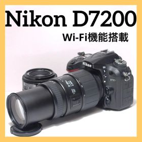✨Nikon D7200✨ダブルレンズ✨高速AF &高速連写✨バッテリー2個付